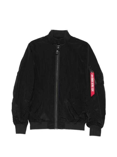 Bomber uomo Alpha Industries nero ripstop Alpha Industries | 26611103